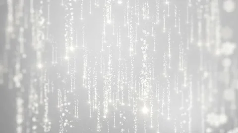 Christmas rain background white Stock Footage 219338452