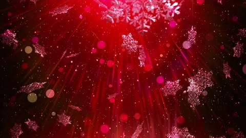 Christmas Red 4K Background Stock Footage 224484890