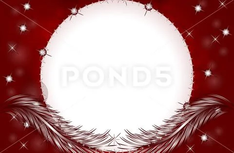 Christmas red background with copy space. Mocap. PSD Template