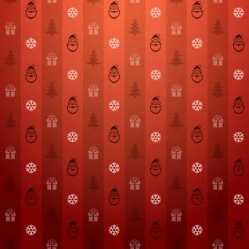 Christmas red background Stock Illustration