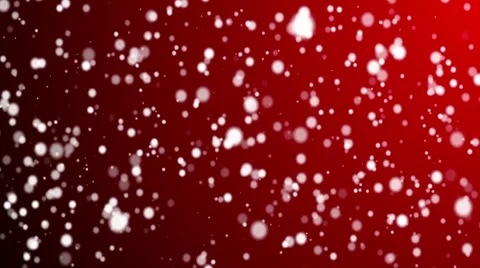 Christmas red background with snowflakes falling snow holiday xmas 스톡 동영상 48319052
