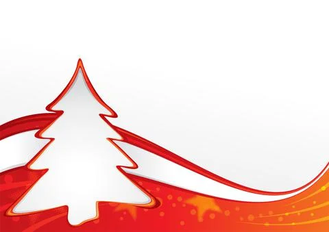 Christmas red design Stock Illustration