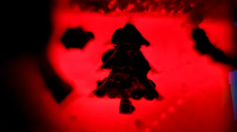 Christmas Red light Stock-Footage 37185351