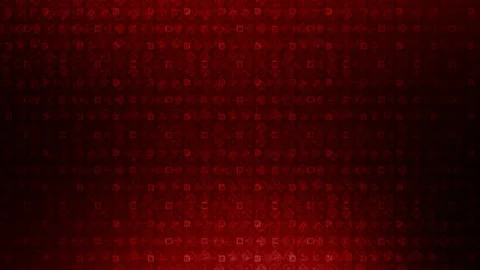 Christmas Red Pattern Animated Background 4K Loop Video stock 255903215