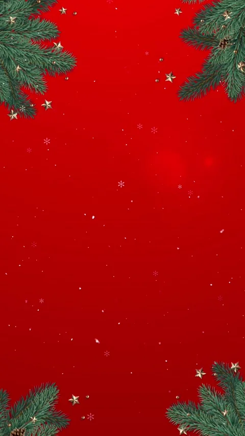 Christmas Red Vertical Background 스톡 동영상 287608715