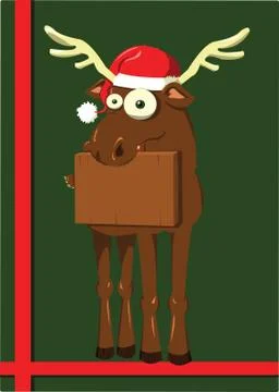 Christmas reindeer Stock Illustration