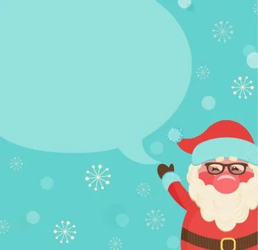 Christmas retro vector illustration. Illustrazione stock