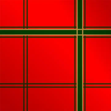 Christmas ribbon present vector image Stock Illustration