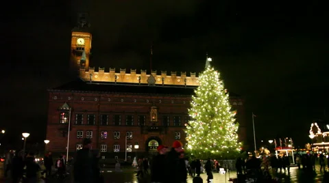 Christmas rush Stock Footage 979106