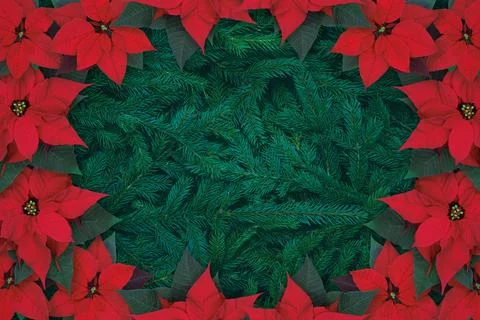 Christmas rustic background Stock Photos