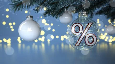 Christmas Sale Stock Illustration
