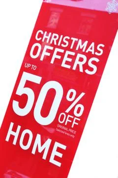 Christmas sales Stock Illustration