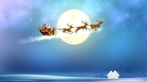 Christmas santa Background Stock-Footage 56592129