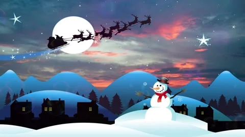 Christmas Santa Stock Footage 42613778