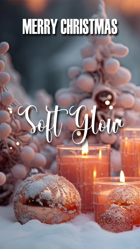 Christmas Saying In Animated Stylish Cursive Text Typography Soft Glow Stock Footage 292522154