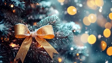 Christmas scene with copy space. Stock Footage 290167616