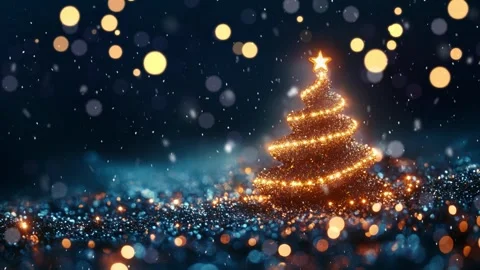 Christmas scene with copy space. Stock Footage 291385107