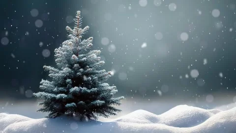 Christmas scene with copy space. Stock Footage 291385140