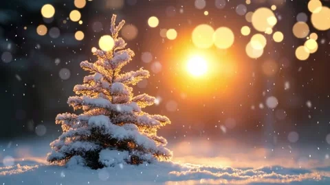 Christmas scene with copy space. Stock Footage 291385147