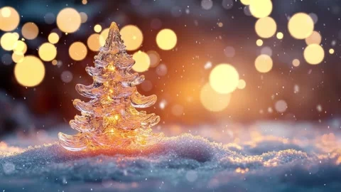 Christmas scene with copy space. Stock Footage 291385154