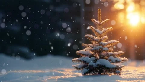 Christmas scene with copy space. Stock Footage 291385196