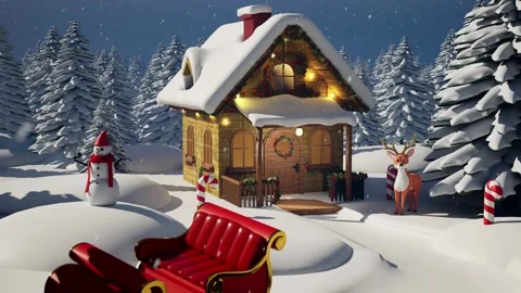 Christmas Scene Stock Footage 291956520