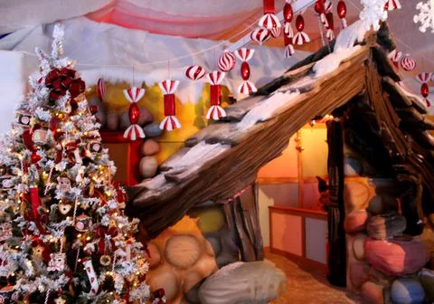 Christmas scene Stock Photos