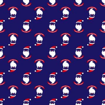 Christmas seamless abstract pattern for simple backgrounds, textures and pack Stock Illustration