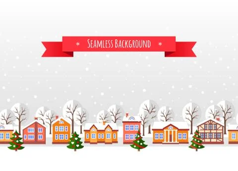 Christmas seamless backgound Stock Illustration