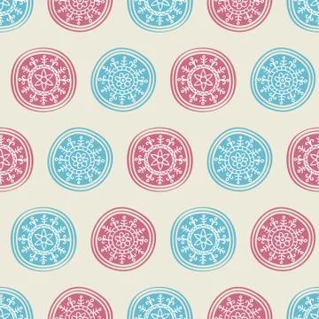 Christmas seamless background Stock Illustration