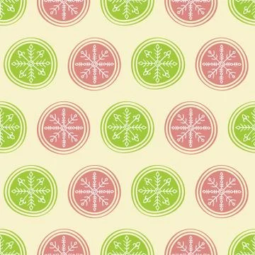 Christmas seamless background Stock Illustration