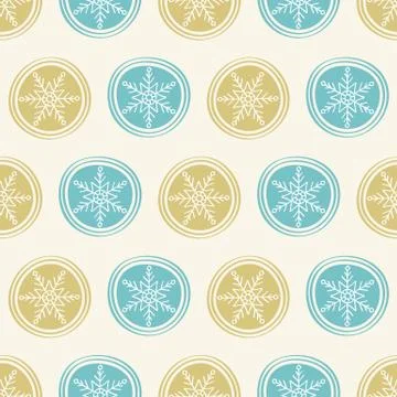 Christmas seamless background Stock Illustration
