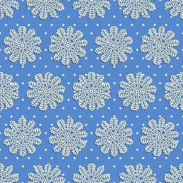 Christmas seamless background Stock Illustration