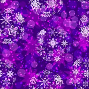 Christmas Seamless Background Stock Illustration