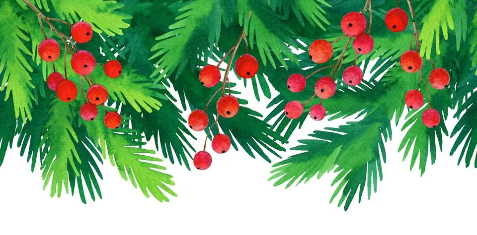 Christmas seamless background. Illustrazione stock