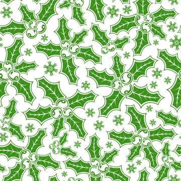 Christmas seamless background Stock Illustration