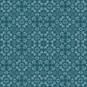 Christmas seamless pattern. Christmas background blue. Snowflake pattern. H.. 스톡 일러스트