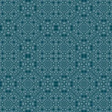 Christmas seamless pattern. Christmas background blue. Snowflake pattern. H.. Stock Illustration