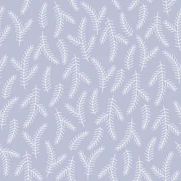Christmas seamless pattern with clipping mask, easy to editable Stock Illustration