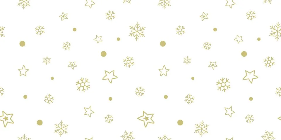 Christmas seamless pattern design with star, snowflex, for paper and textil.. Illustrazione stock