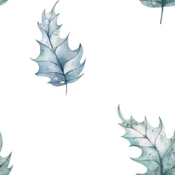 Christmas seamless pattern in engraving style. Vintage. Botanical background Stock Illustration