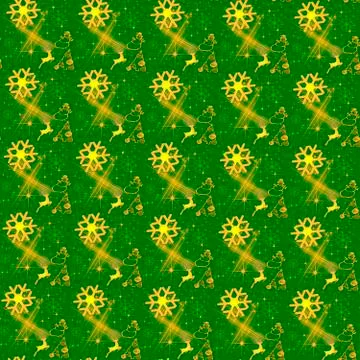 Christmas seamless pattern for gift wrap, wallpaper, web banner background Stock Illustration