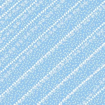 Christmas seamless pattern, gingerbread man, christmas tree, snowman, candy cane Stock Illustration