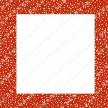 Christmas seamless pattern, gingerbread man, christmas tree, snowman, candy cane Stock Illustration