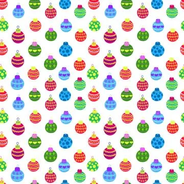 Christmas seamless pattern Stock Illustration