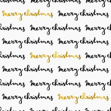 Christmas Seamless Pattern Stock Illustration