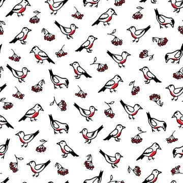 Christmas seamless pattern Stock Illustration