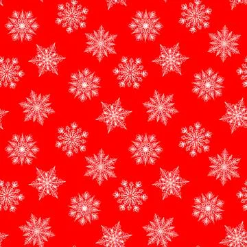 Christmas seamless pattern Stock Illustration