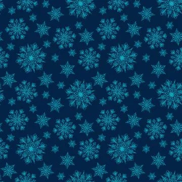 Christmas seamless pattern Stock Illustration