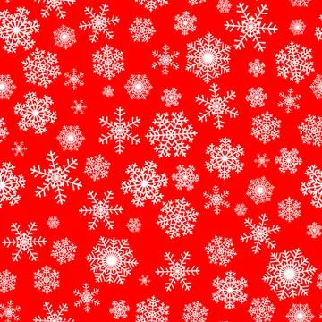 Christmas seamless pattern Stock Illustration